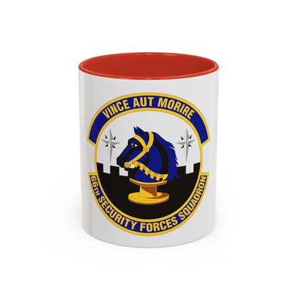 66th Security Forces Squadron (U.S. Air Force) Accent Coffee Mug
