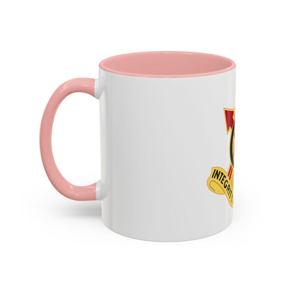 107th Artillery Group (U.S. Army) Accent Coffee Mug