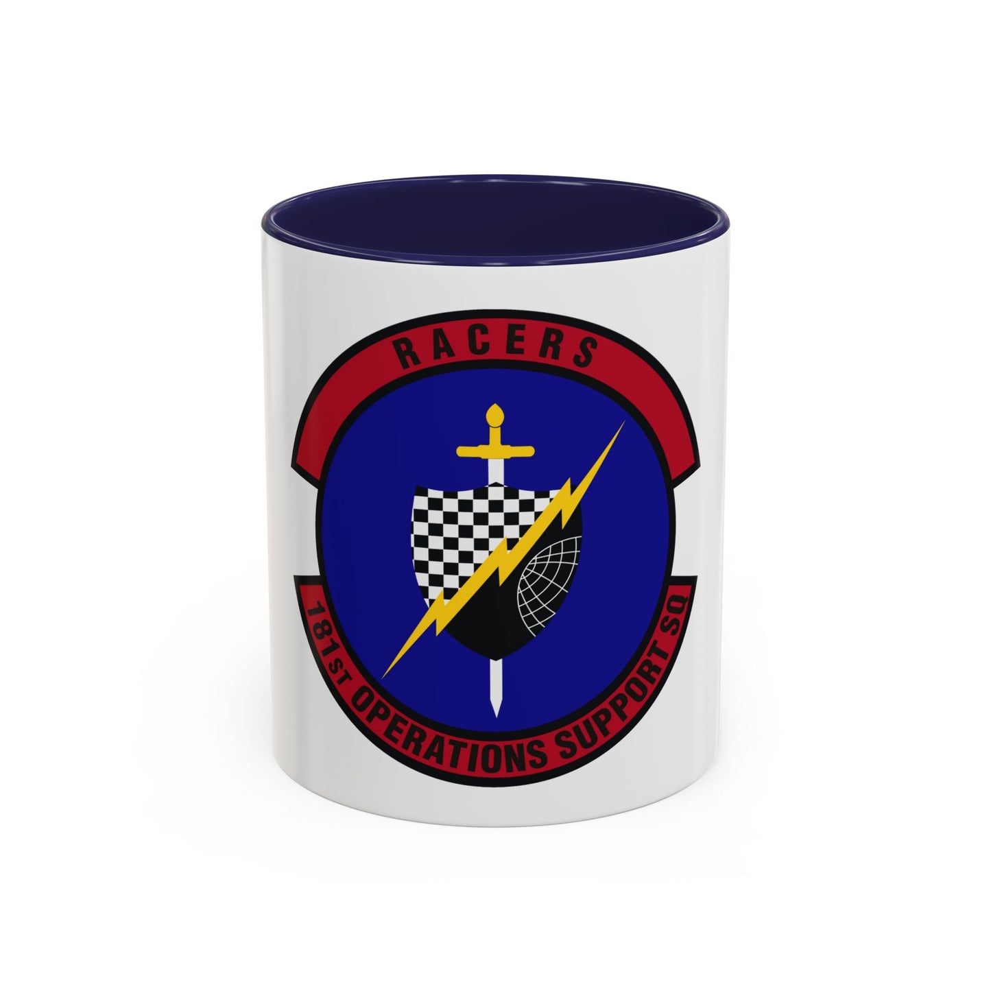 181st Operations Support Squadron (U.S. Air Force) Accent Coffee Mug
