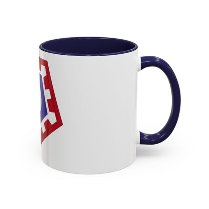 117 Engineer Brigade (U.S. Army) Accent Coffee Mug