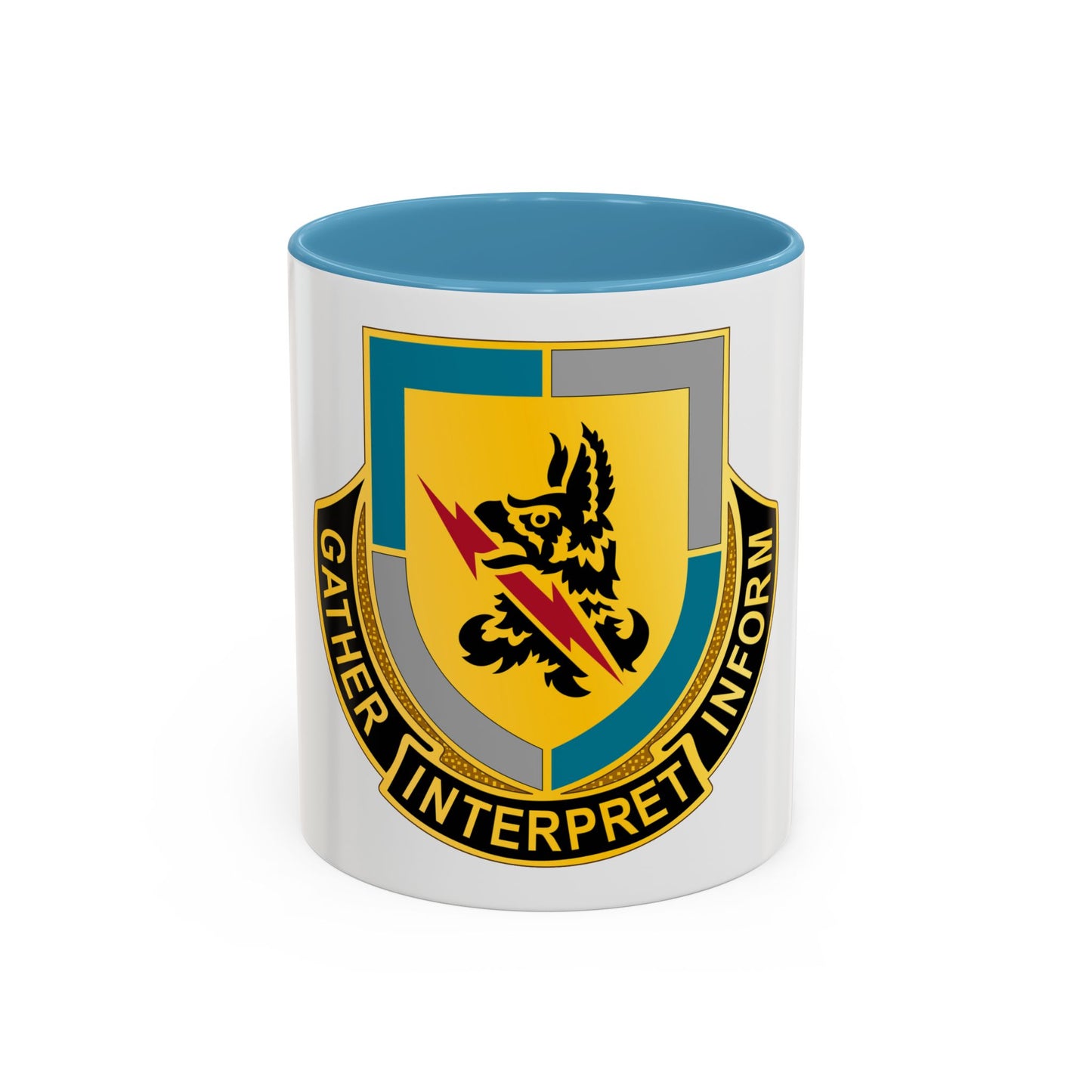 134 Military Intelligence Battalion (U.S. Army) Accent Coffee Mug