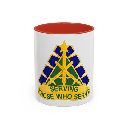 168 Military Police Battalion (U.S. Army) Accent Coffee Mug