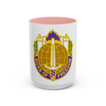 351 Civil Affairs Command 2 (U.S. Army) Accent Coffee Mug
