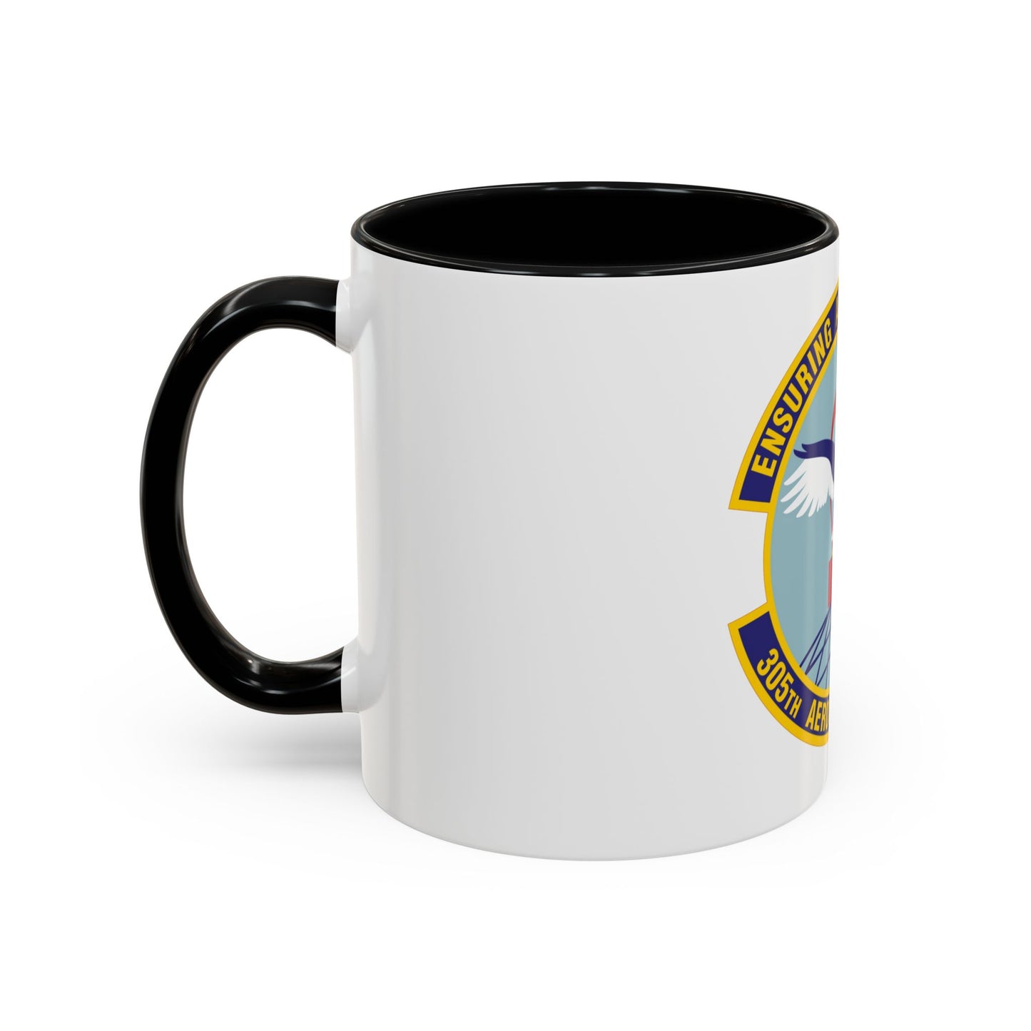 305th Aerospace Medicine Squadron (U.S. Air Force) Accent Coffee Mug