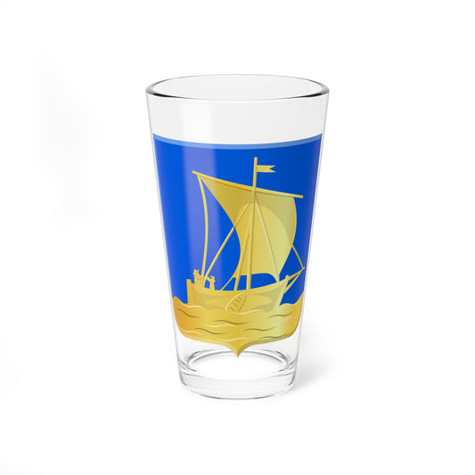 Vlieland wapen 1816 (Netherlands) (Coat of Arms) Pint Glass 16oz