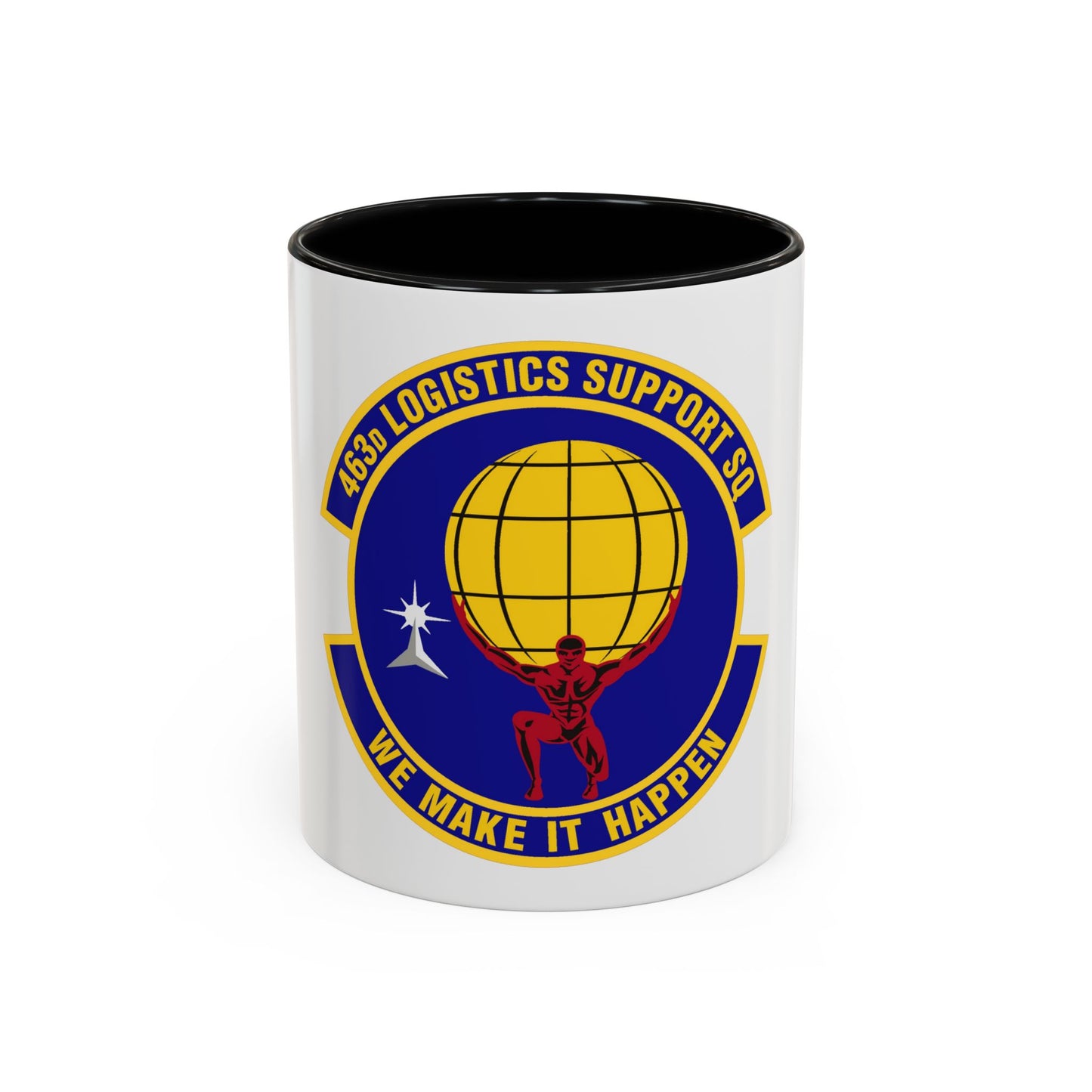 463d Logistics Support Squadron (U.S. Air Force) Accent Coffee Mug