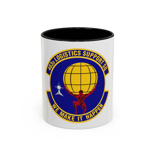 463d Logistics Support Squadron (U.S. Air Force) Accent Coffee Mug
