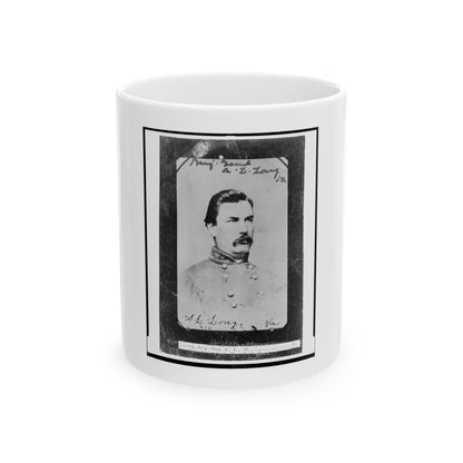 Brig.-Gen. A.L. Long, Va. (U.S. Civil War) White Coffee Mug