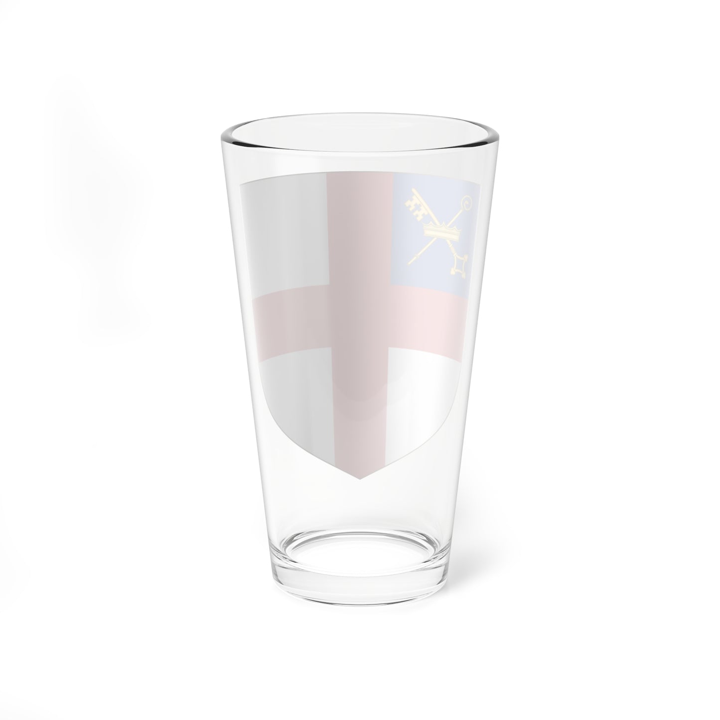 Coat of Arms of United Anglican Church (United Kingdom) (Coat of Arms) Pint Glass 16oz