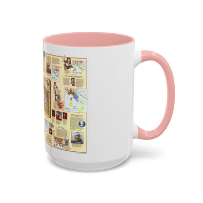 Italy - Historical (1995) (Map) Accent Coffee Mug