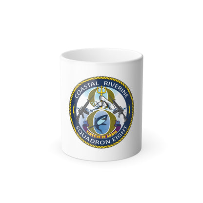Coastal Riverine Squadron 8 (U.S. Navy) Color Changing Mug 11oz