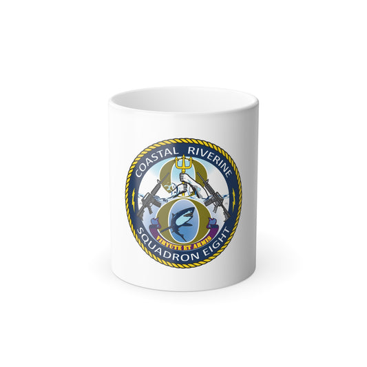 Coastal Riverine Squadron 8 (U.S. Navy) Color Changing Mug 11oz