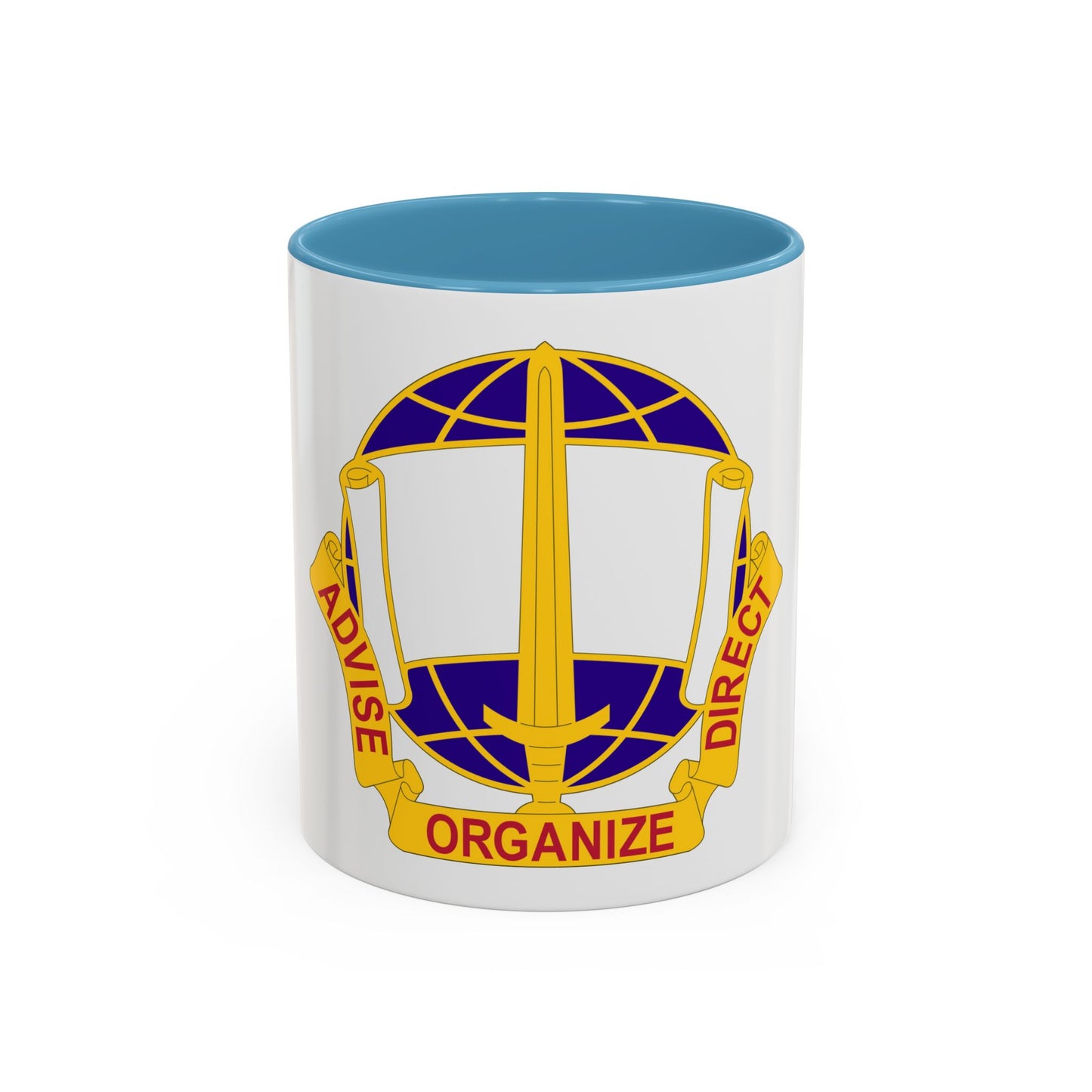 308 Civil Affairs Brigade 2 (U.S. Army) Accent Coffee Mug