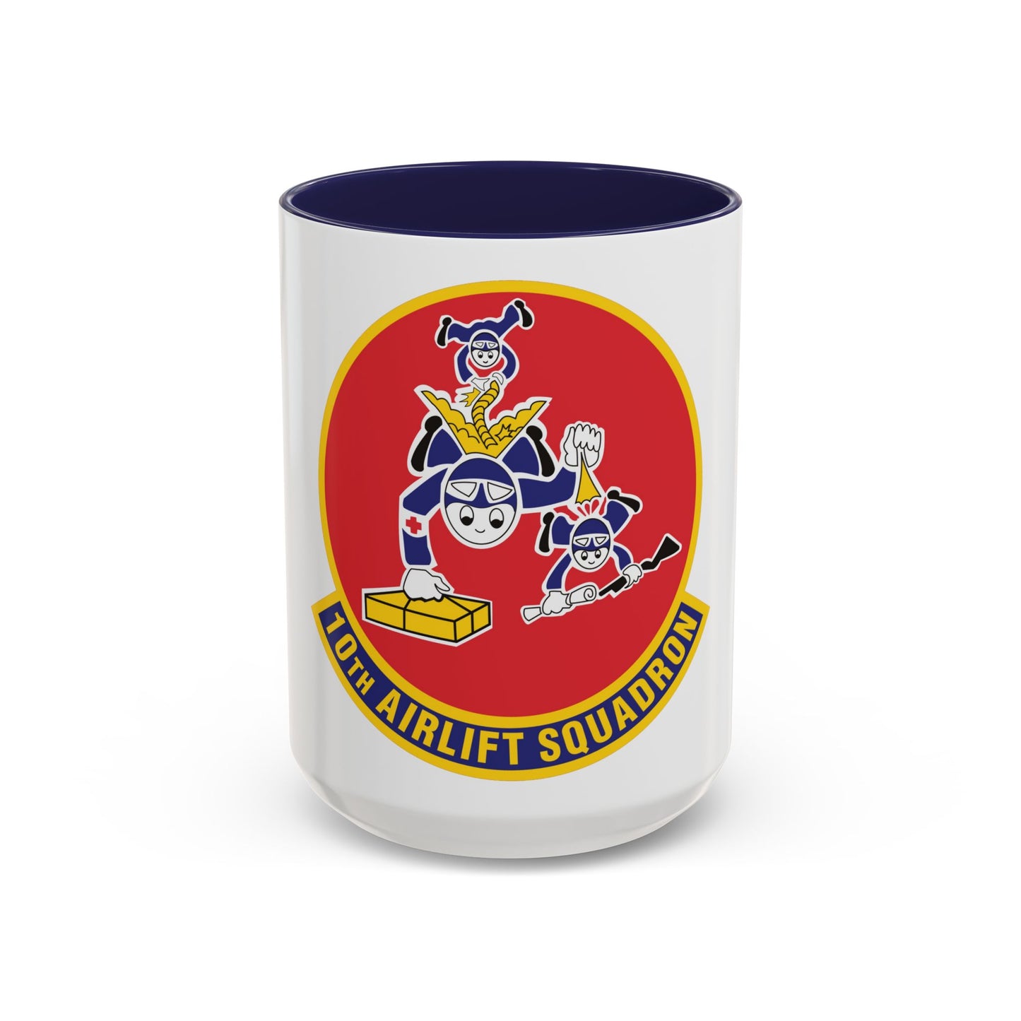 10th Airlift Squadron 2 (U.S. Air Force) Accent Coffee Mug