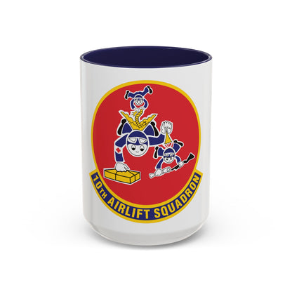 10th Airlift Squadron 2 (U.S. Air Force) Accent Coffee Mug