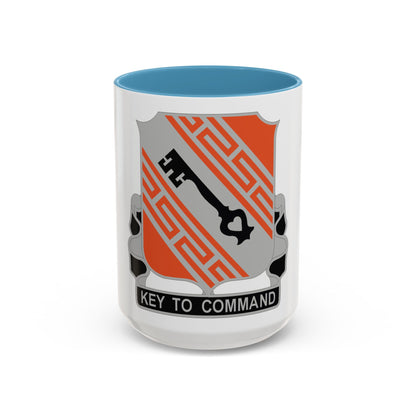 50 Signal Battalion (U.S. Army) Accent Coffee Mug