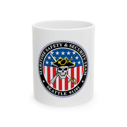 Maritime Safety & Security Team Seattle MSST (U.S. Coast Guard) White Coffee Mug