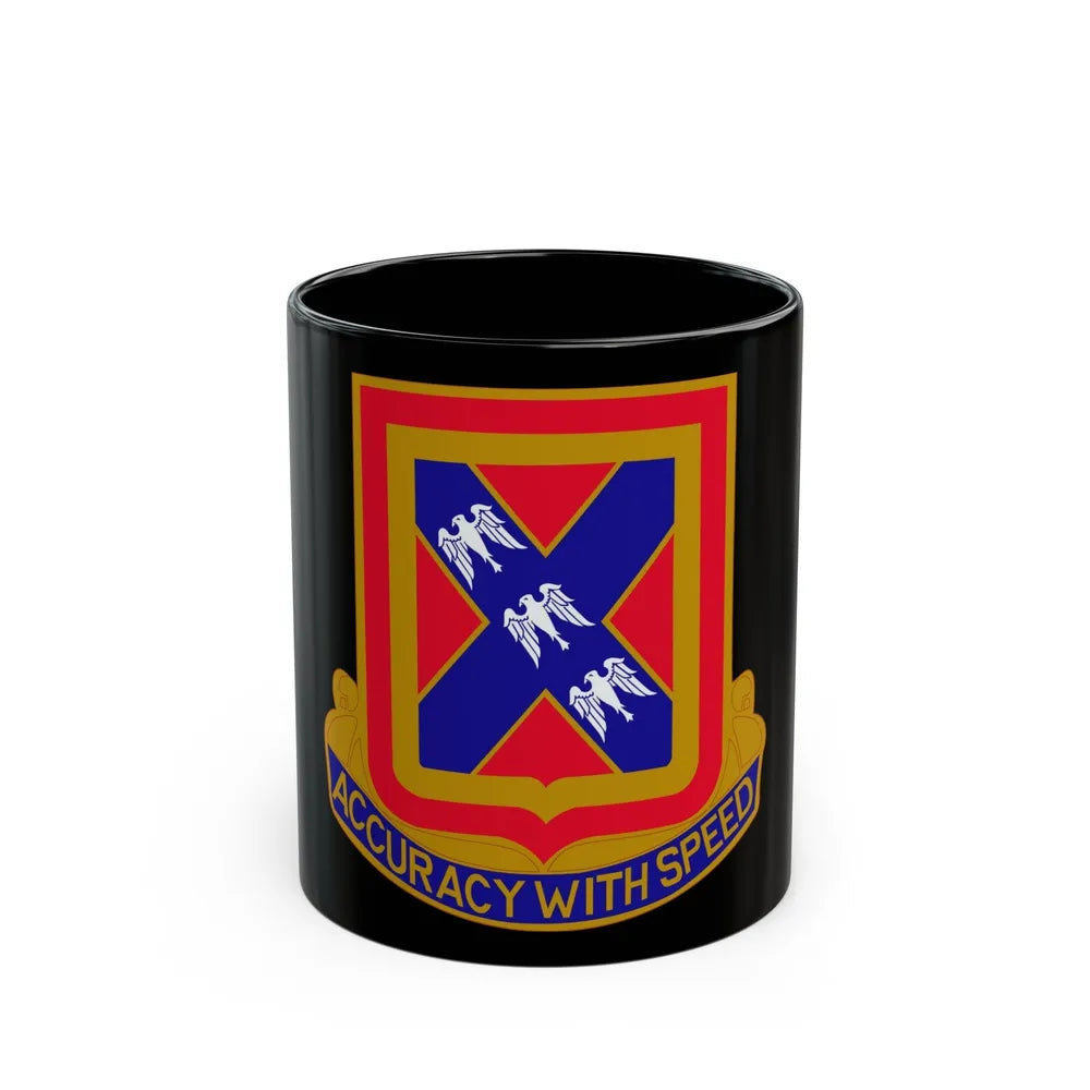 987th Field Artillery Battalion (U.S. Army) Black Coffee Mug-11oz-Go Mug Yourself