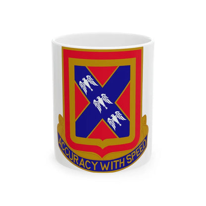 987th Field Artillery Battalion (U.S. Army) White Coffee Mug-11oz-Go Mug Yourself