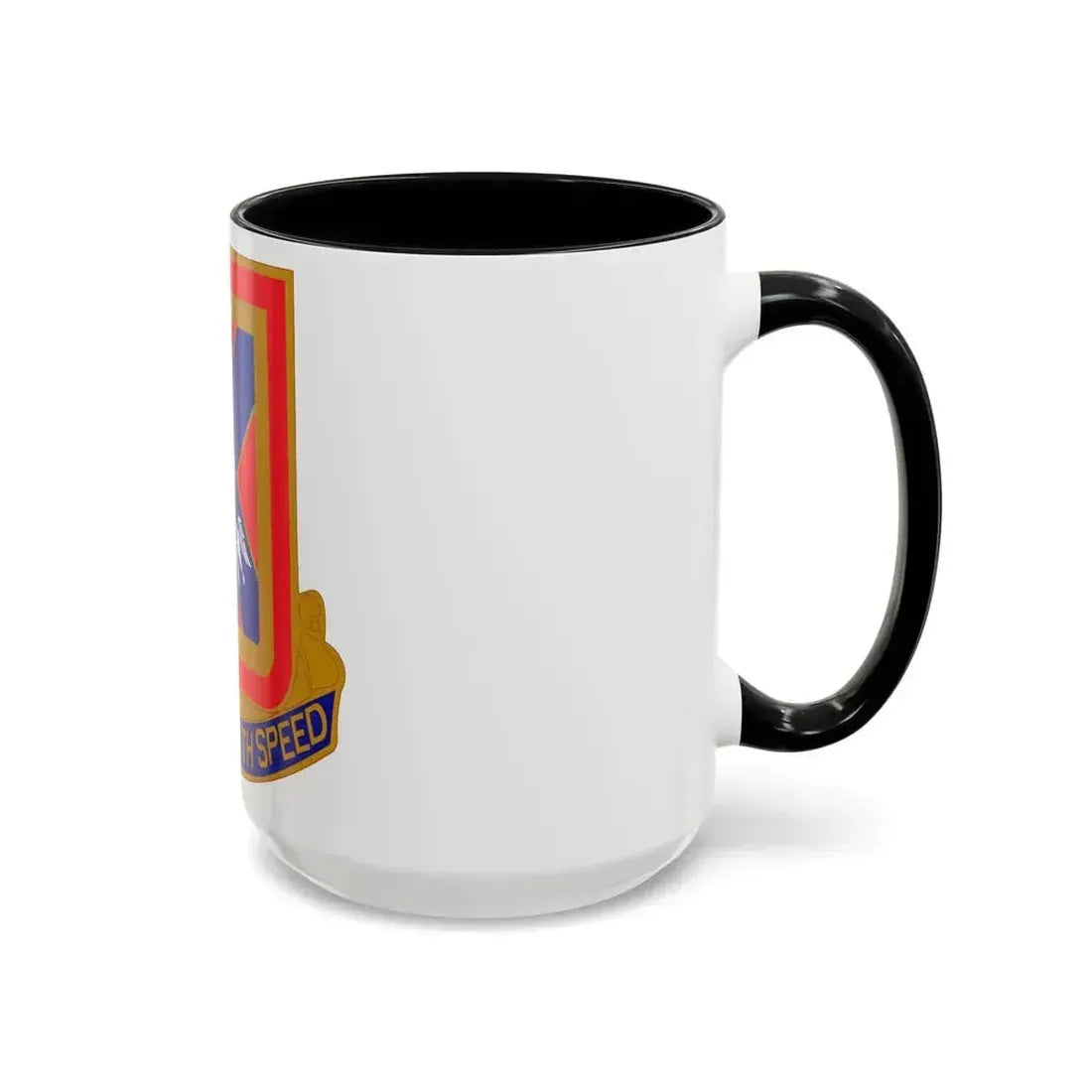 987th Field Artillery Battalion (U.S. Army) Accent Coffee Mug - Go Mug Yourself