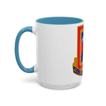 987th Field Artillery Battalion (U.S. Army) Accent Coffee Mug - Go Mug Yourself