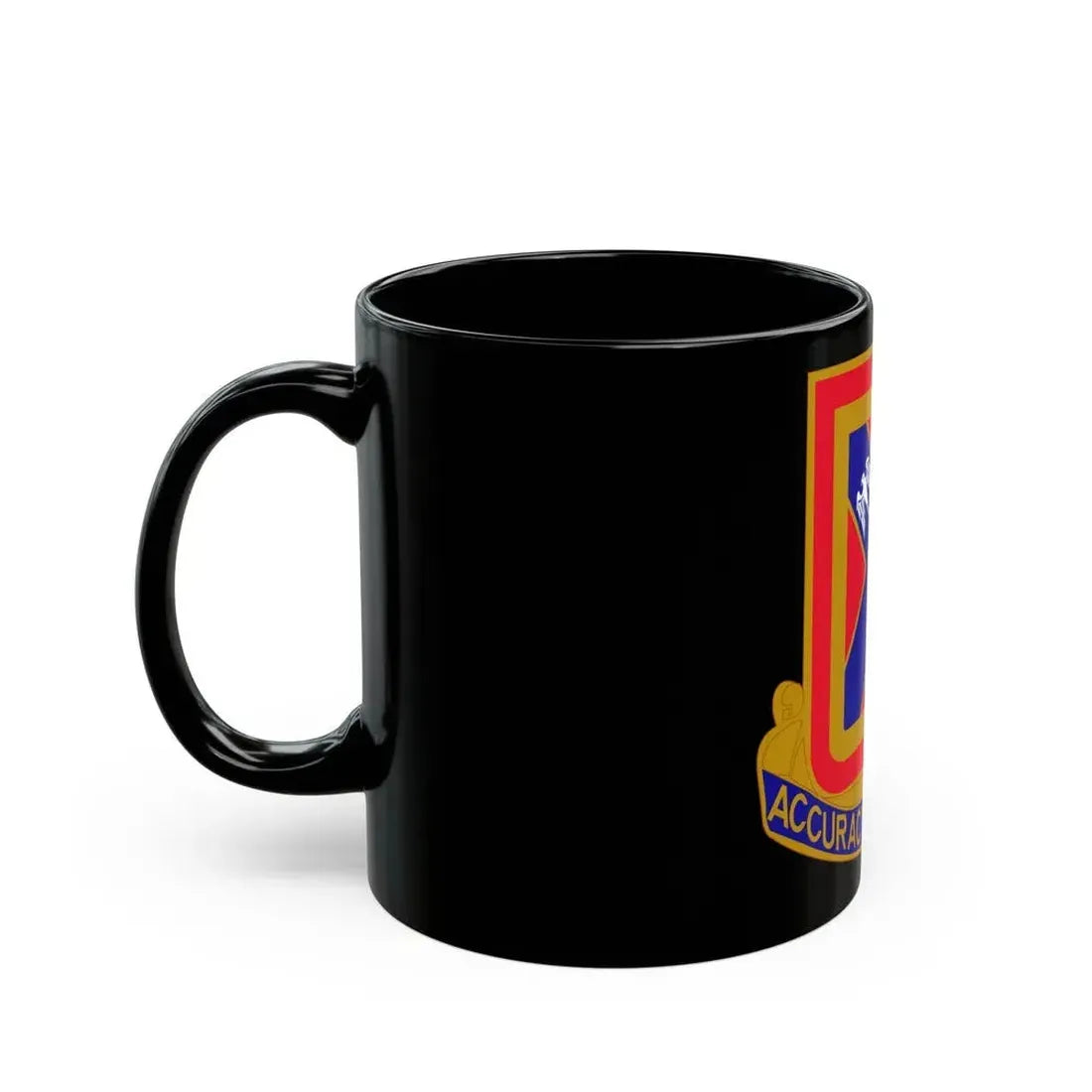 987th Field Artillery Battalion (U.S. Army) Black Coffee Mug - Go Mug Yourself