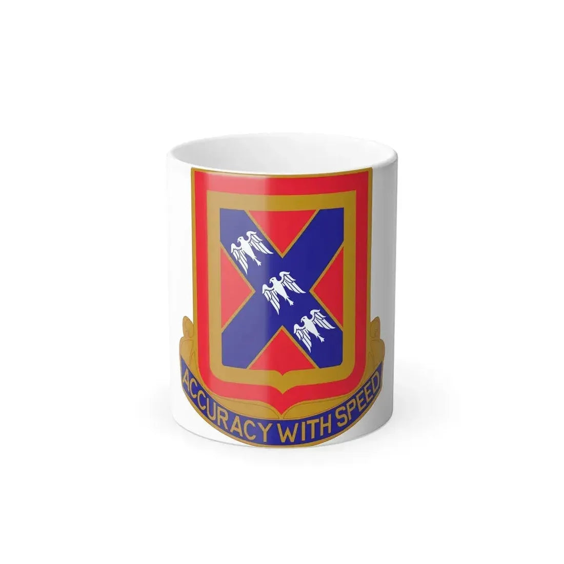 987th Field Artillery Battalion (U.S. Army) Color Changing Coffee Mug 11oz - Go Mug Yourself