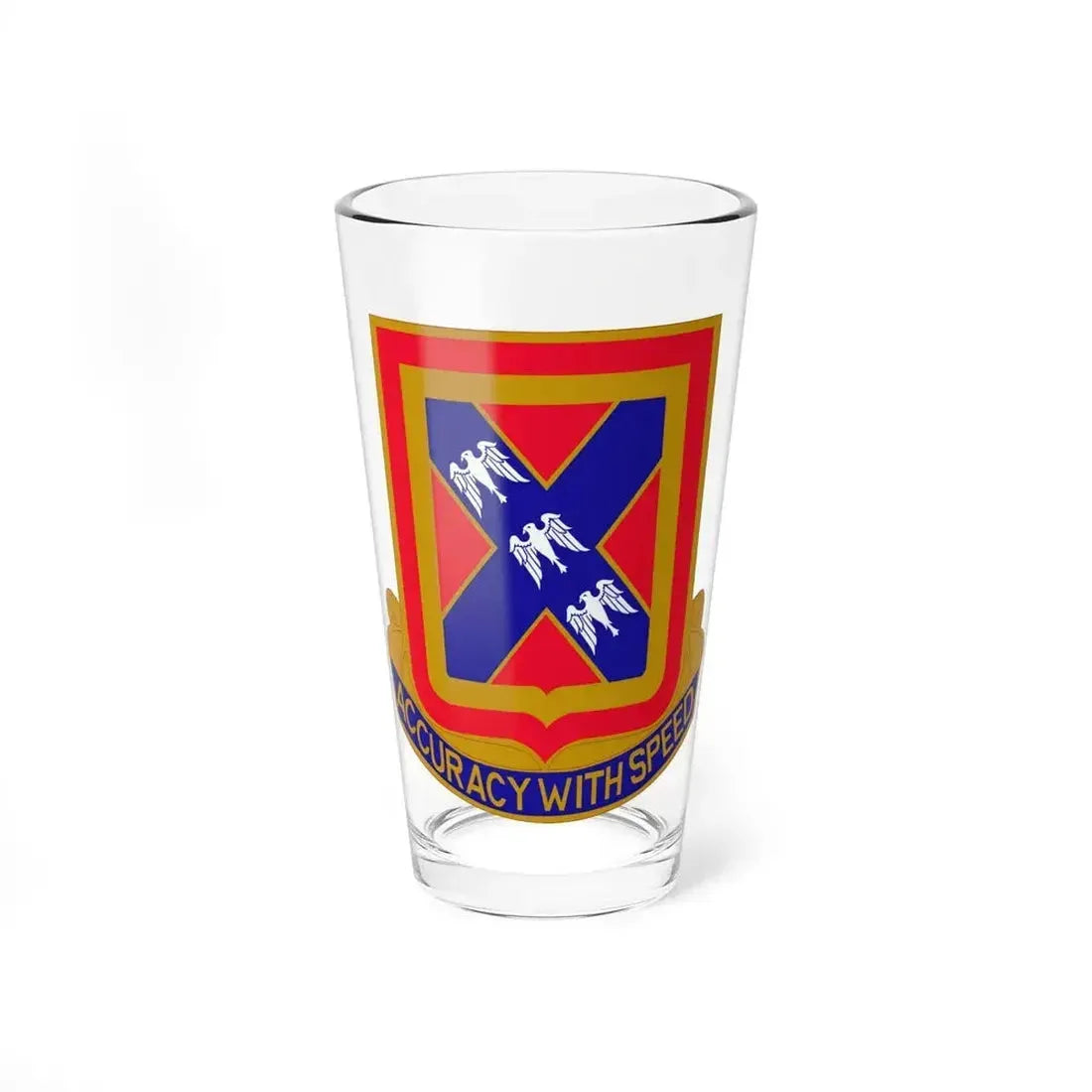 987th Field Artillery Battalion (U.S. Army) Pint Glass 16oz - Go Mug Yourself