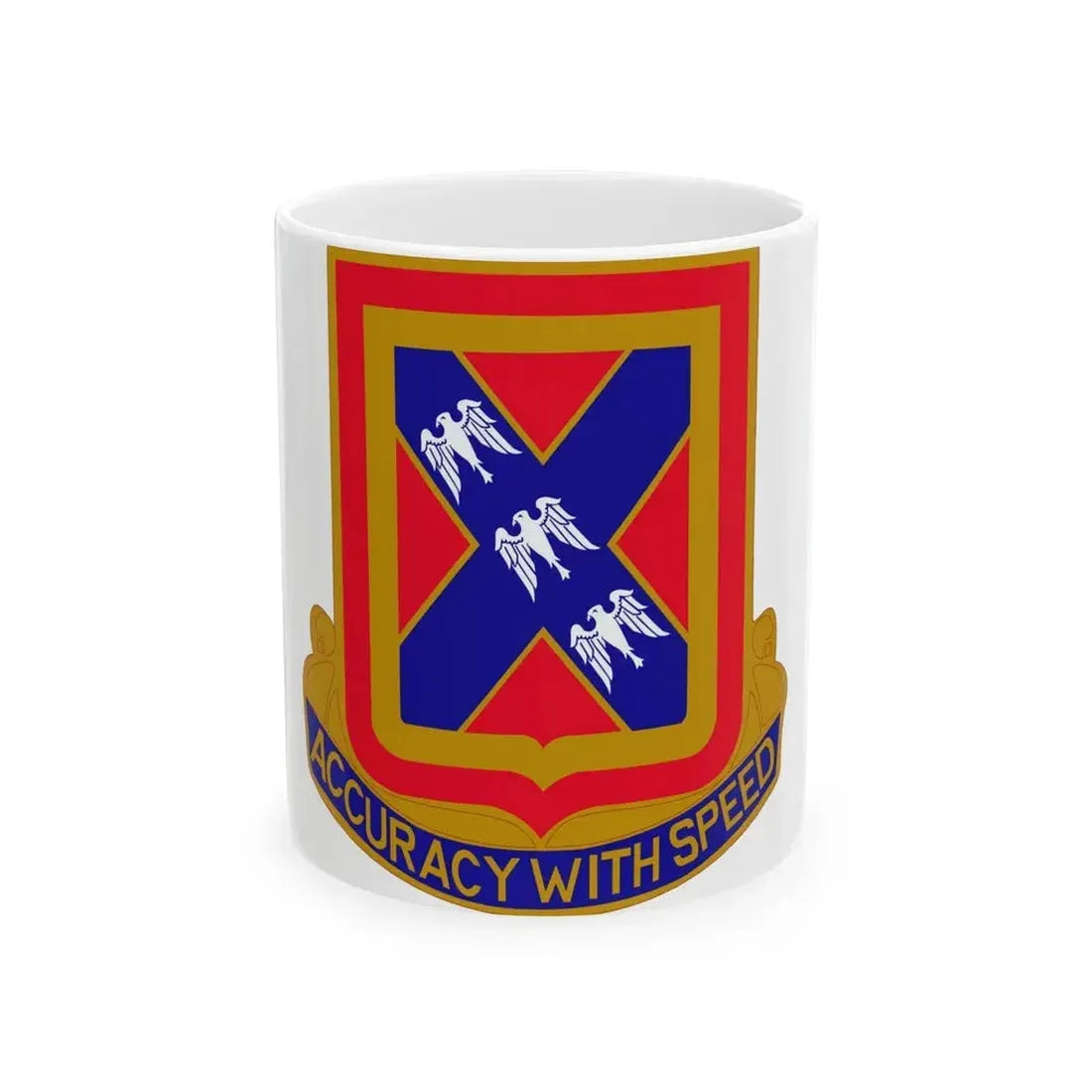 987th Field Artillery Battalion (U.S. Army) White Coffee Mug 11oz - Go Mug Yourself