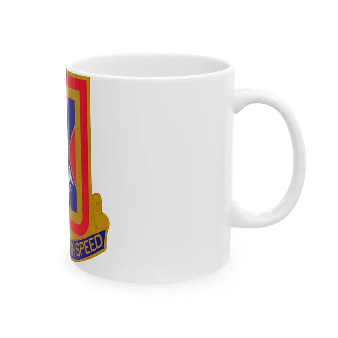 987th Field Artillery Battalion (U.S. Army) White Coffee Mug - Go Mug Yourself