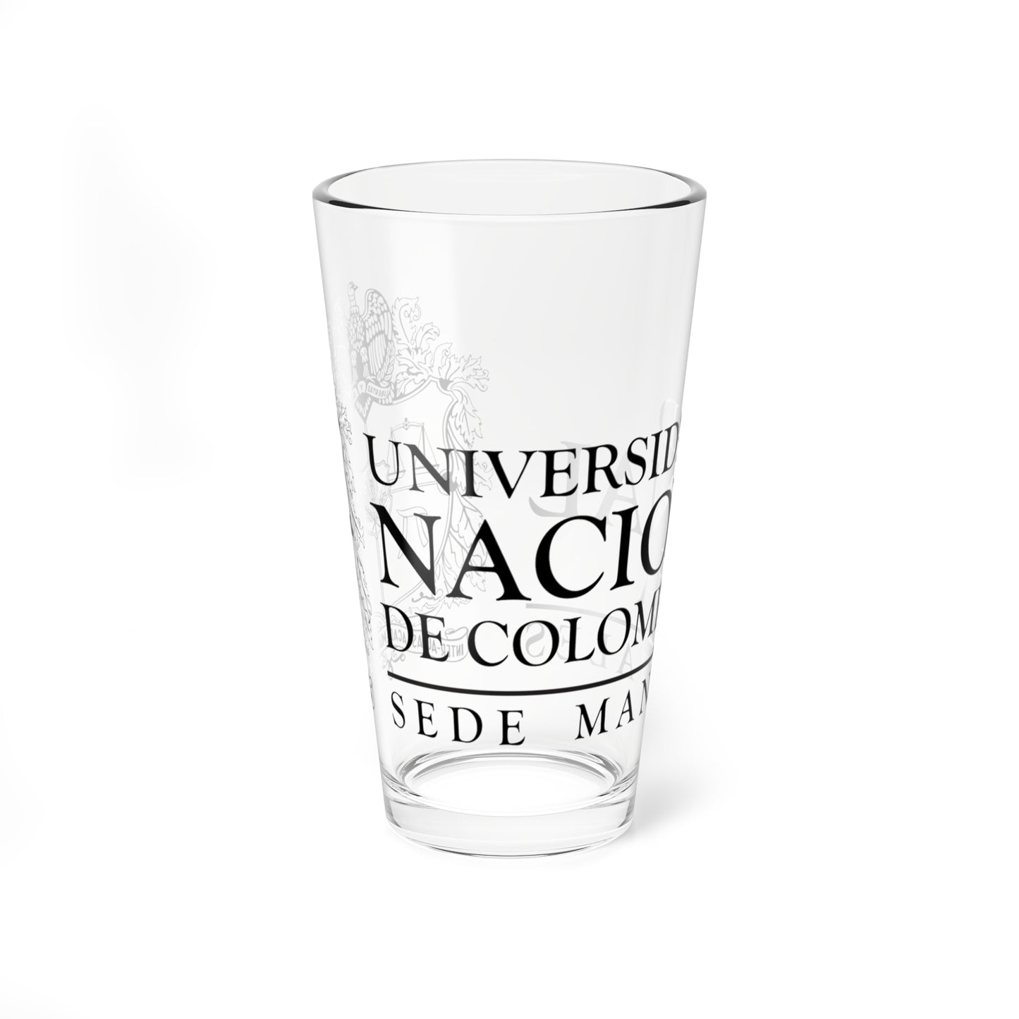 UNAL Aplicación Manizales (Colombia) (Coat of Arms) Pint Glass 16oz