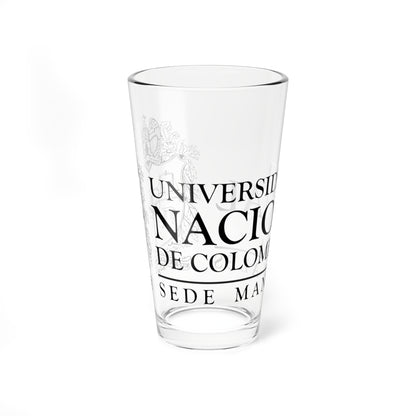UNAL Aplicación Manizales (Colombia) (Coat of Arms) Pint Glass 16oz