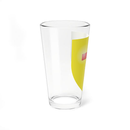 Donegal Town COA 3d (Ireland) (Coat of Arms) Pint Glass 16oz