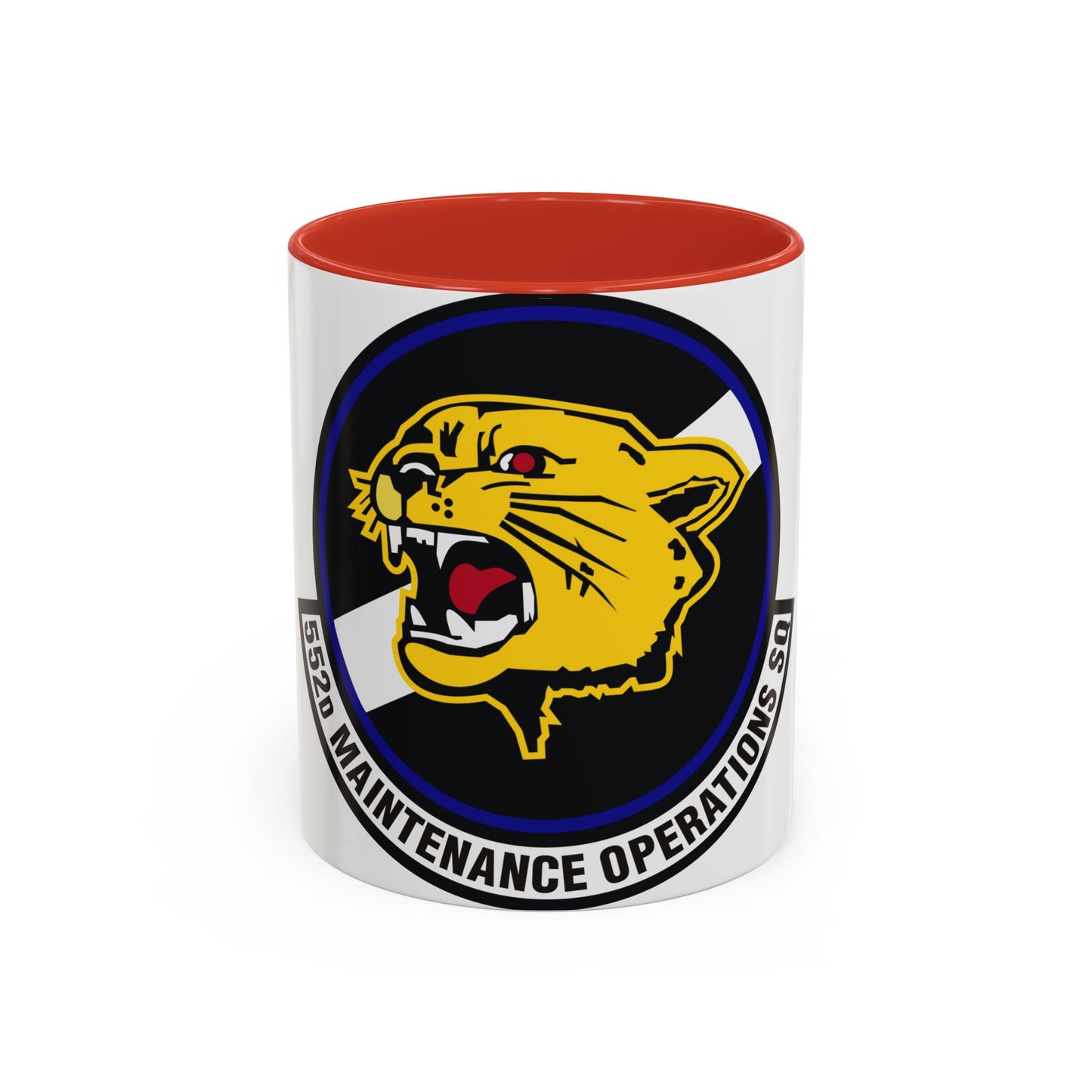 552nd Maintenance Operations Squadron (U.S. Air Force) Accent Coffee Mug