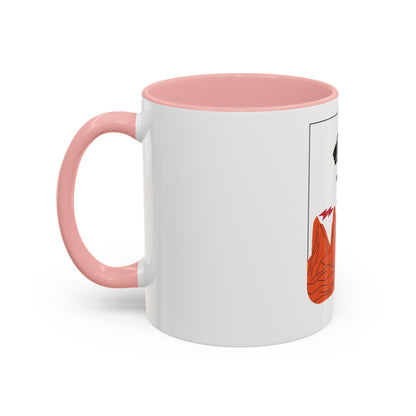 4 Signal Battalion 2 (U.S. Army) Accent Coffee Mug