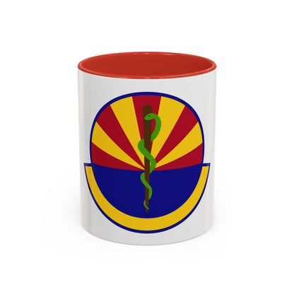56 Healthcare Operations Squadron AETC (U.S. Air Force) Accent Coffee Mug
