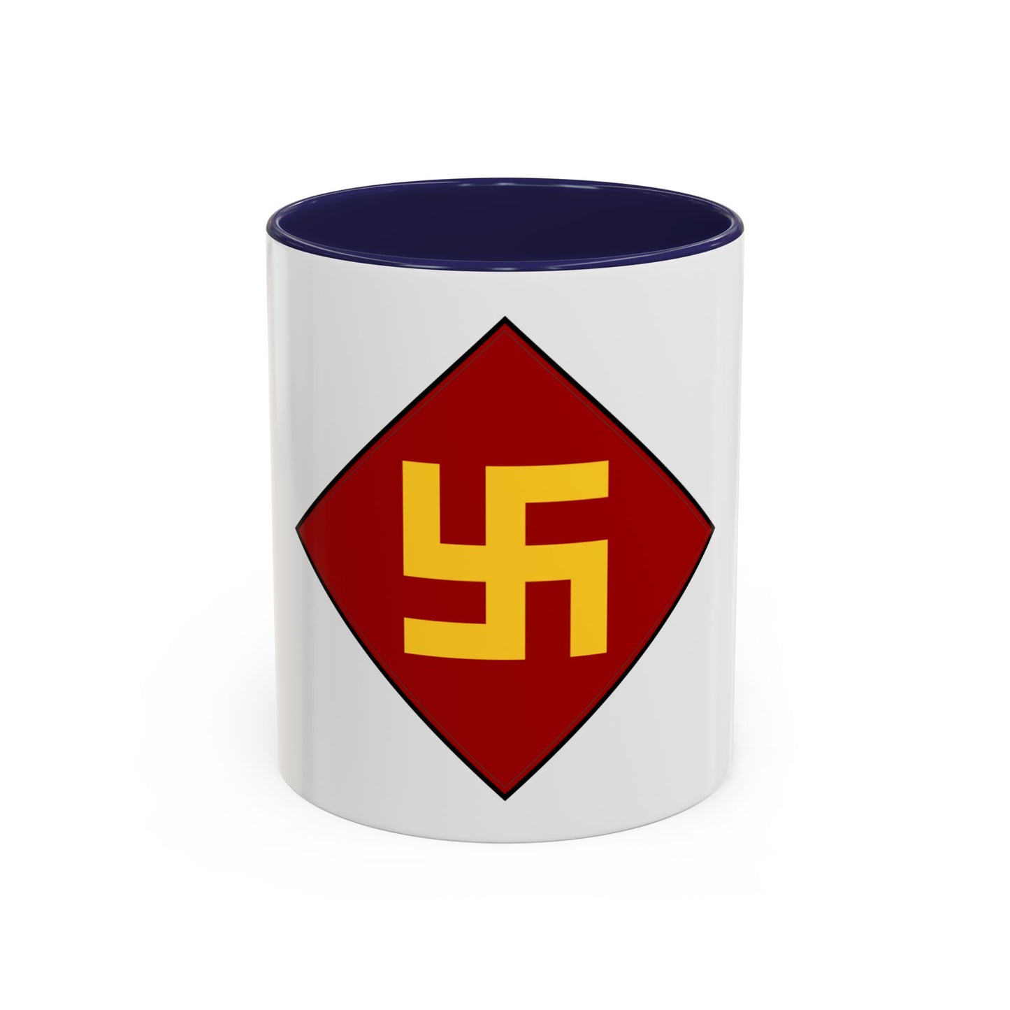 Patch of the 45th Infantry Division 19241939 (U.S. Army) Accent Coffee Mug