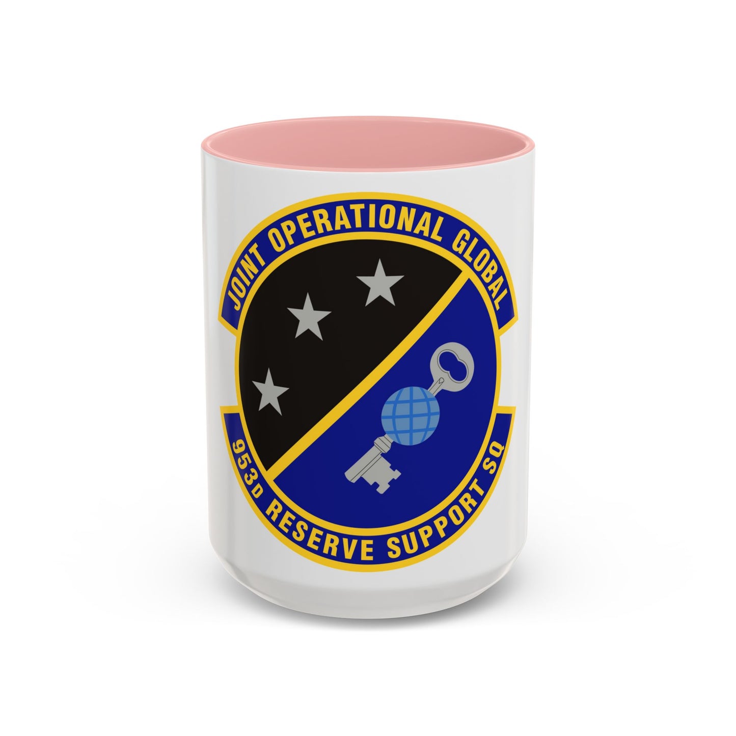 953d Reserve Support Squadron (U.S. Air Force) Accent Coffee Mug