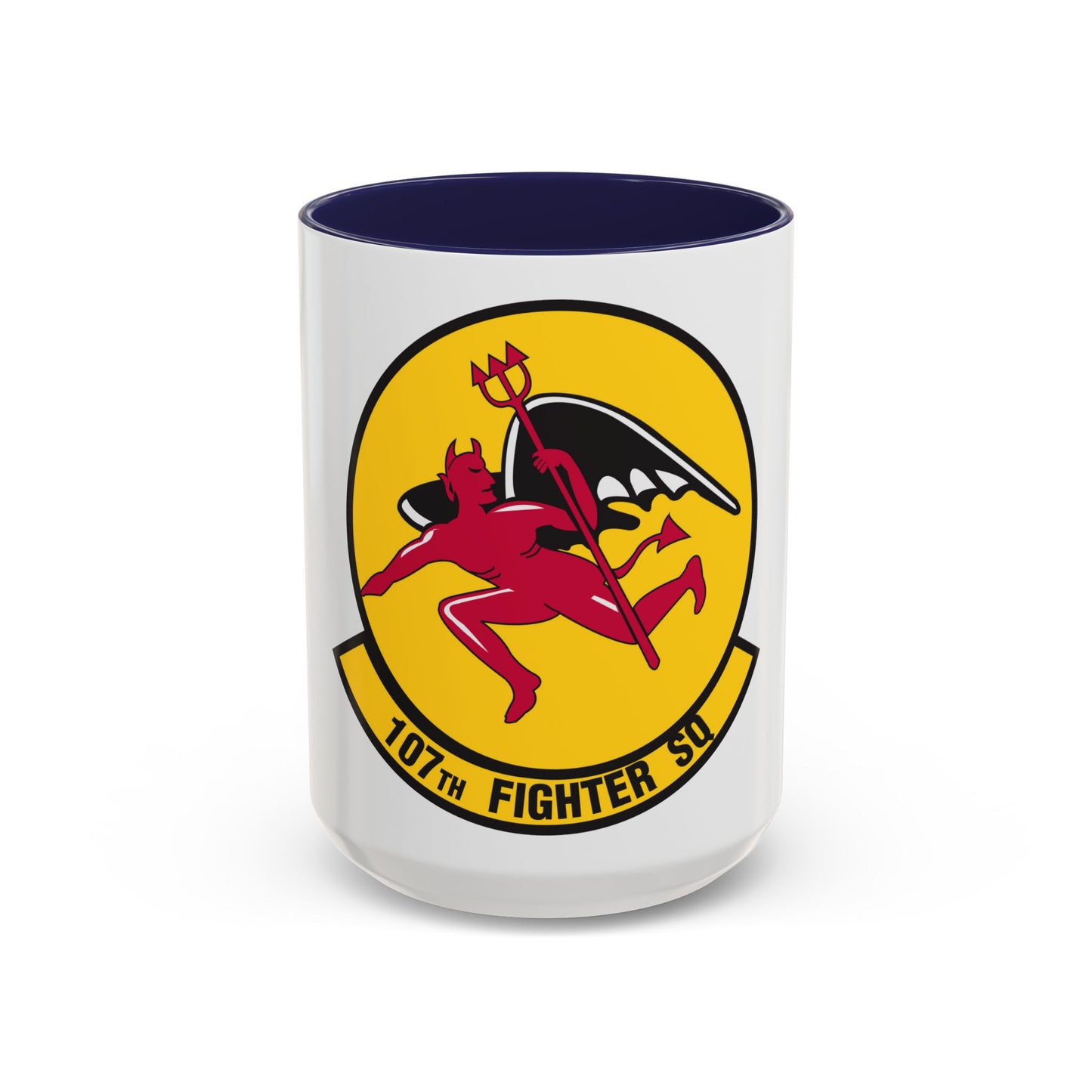 107th Fighter Squadron (U.S. Air Force) Accent Coffee Mug