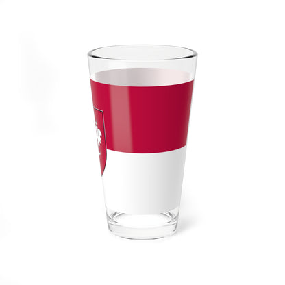 Flag of Helvecia (Hungary) Pint Glass 16oz