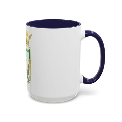 Coat of Arms of Isla Fernandina (Cuba) - Accent Coffee Mug