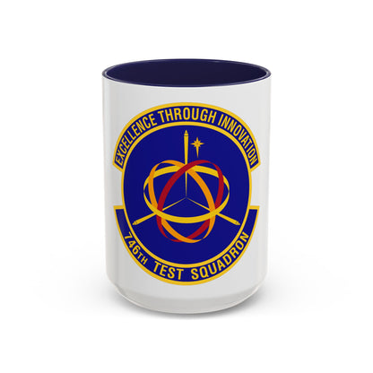 746th Test Squadron (U.S. Air Force) Accent Coffee Mug