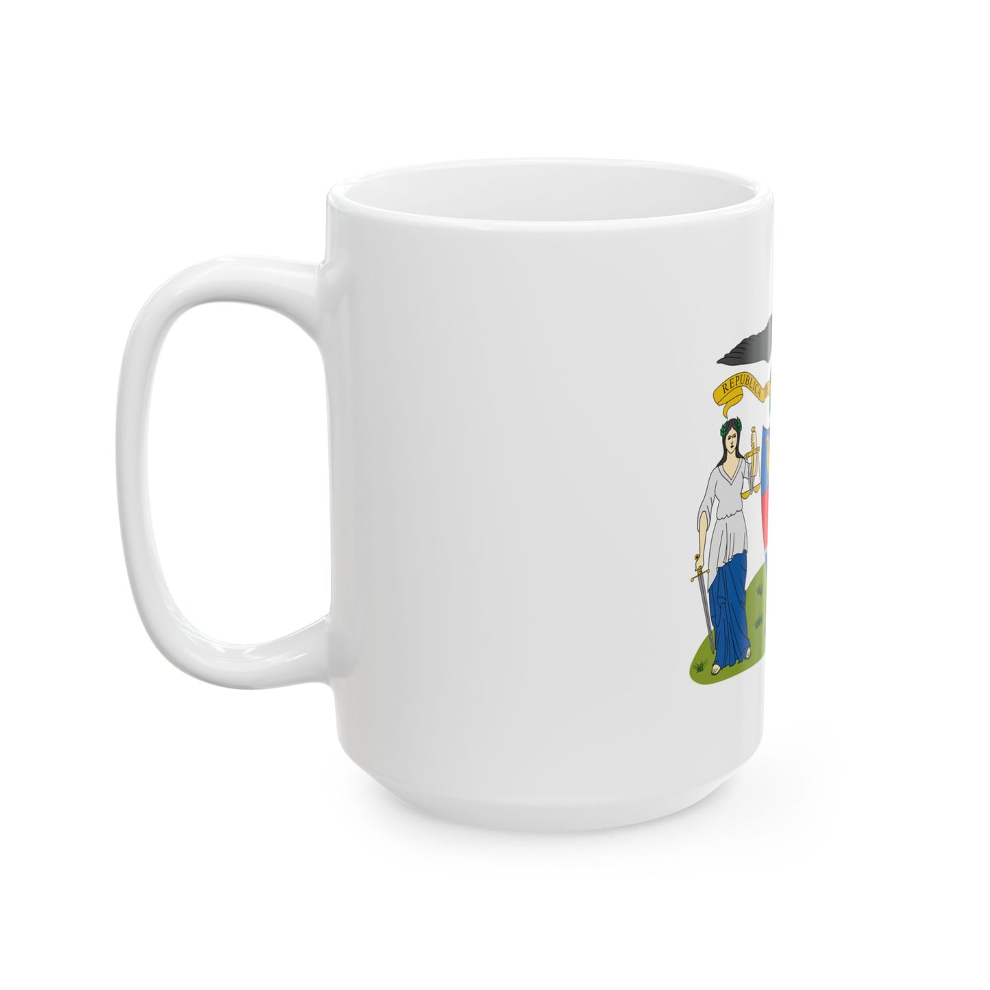 Coat of arms of New Granada (proposal) - White Coffee Mug
