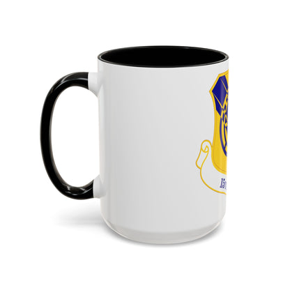 15th Wing (U.S. Air Force) Accent Coffee Mug