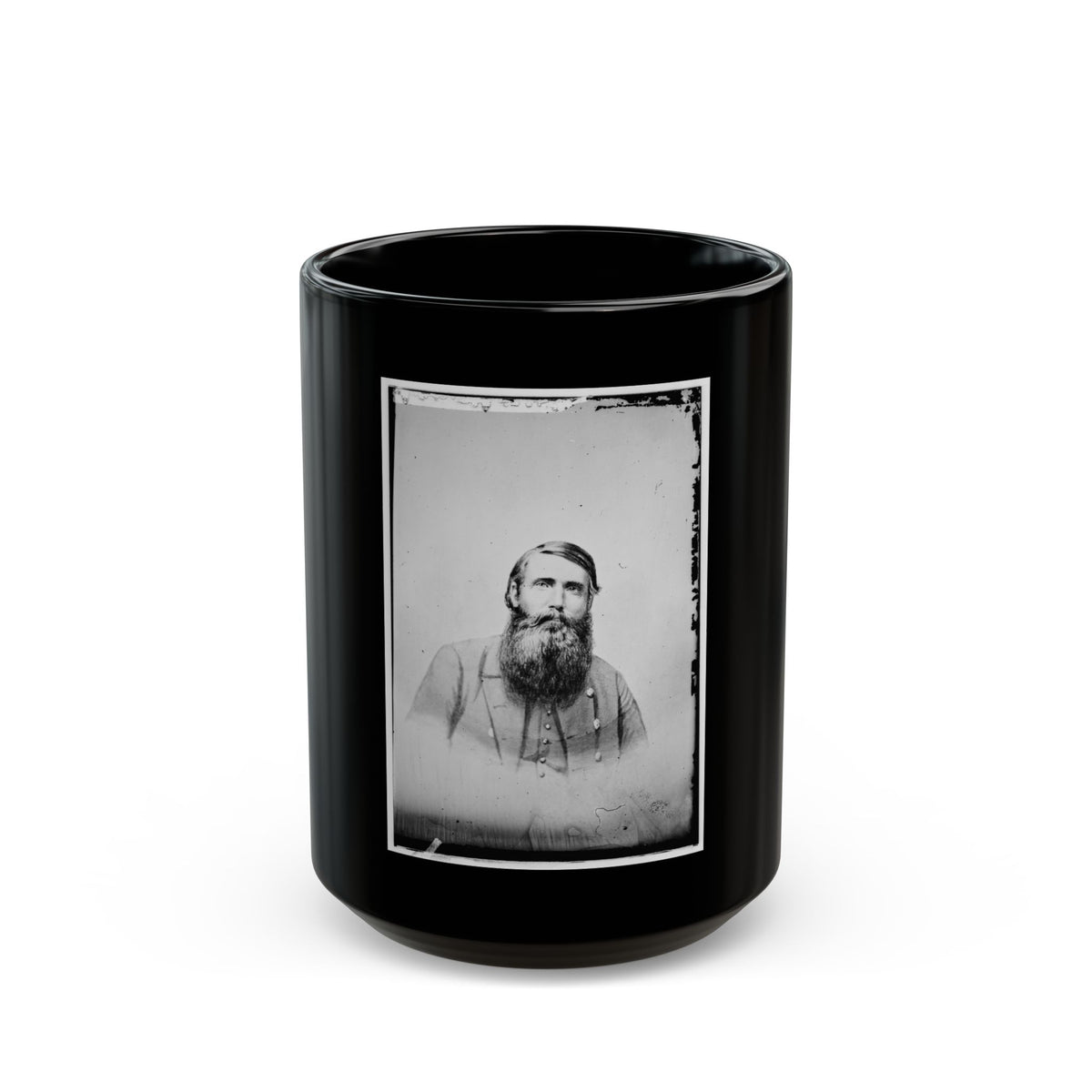 Capt. John H. Mcneill, C.S.A. (U.S. Civil War) Black Coffee Mug