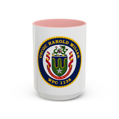 USCGC Harold Miller WPC 1138 (U.S. Coast Guard) Accent Coffee Mug