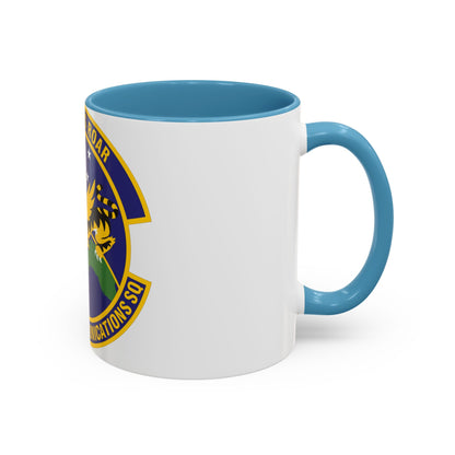 614th Space Communications Squadron (U.S. Air Force) Accent Coffee Mug