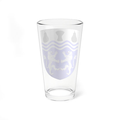 University of Worcester arms (United Kingdom) (Coat of Arms) Pint Glass 16oz
