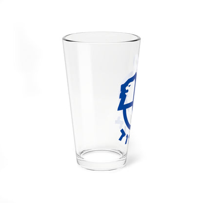 Old Coats of arms of Ashdod (Israel) (Coat of Arms) Pint Glass 16oz