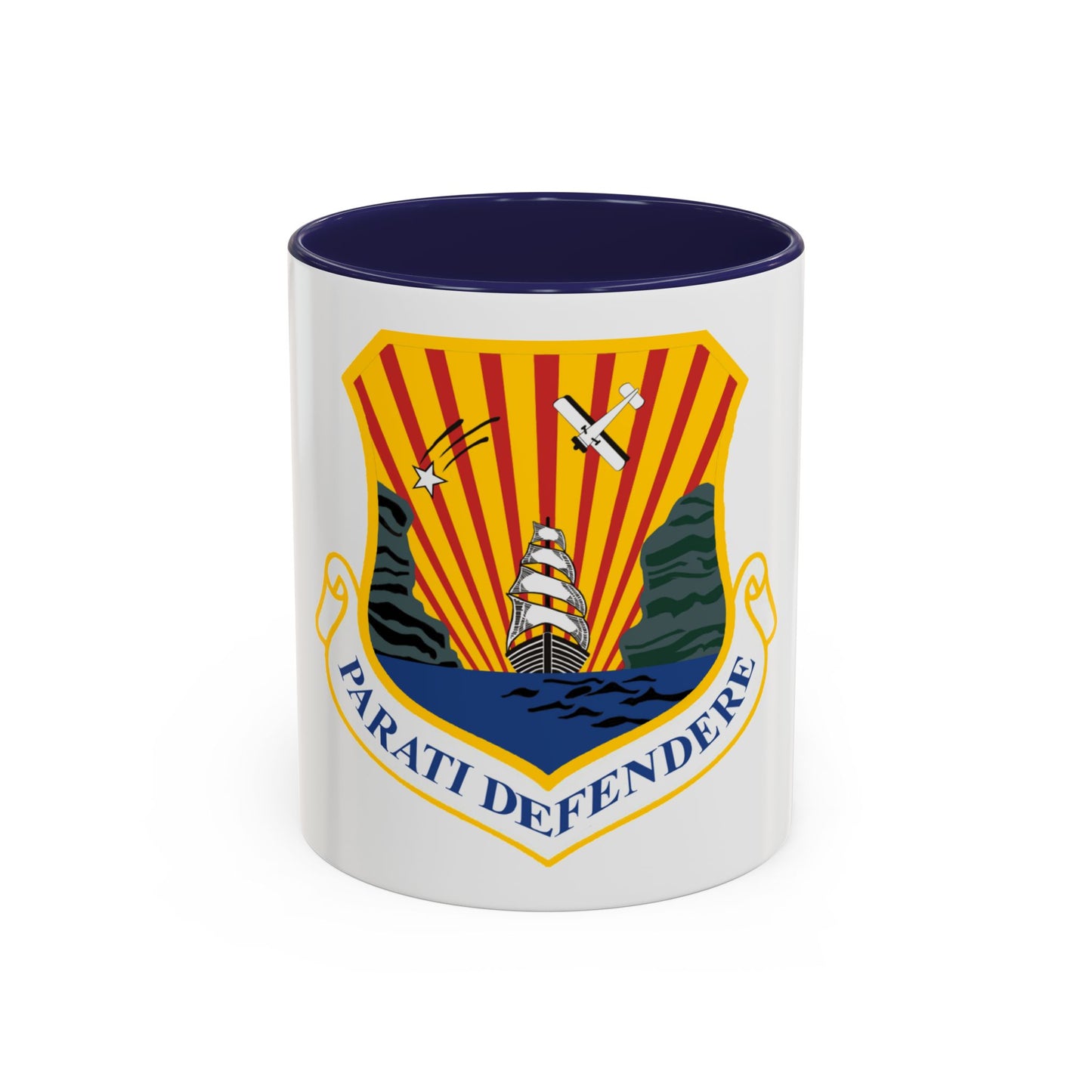 6th Air Mobility Wing (U.S. Air Force) Accent Coffee Mug